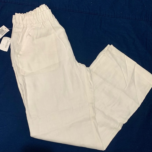 ☀️Neiman Marcus ☀️ Sunset Beach Linen 100% Pants☀️Nuevo☀️Small ⭐️#MAC - Picture 4 of 11